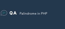 Palindrom dalam PHP