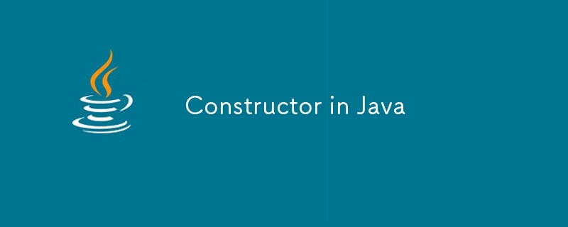 Konstruktor in Java