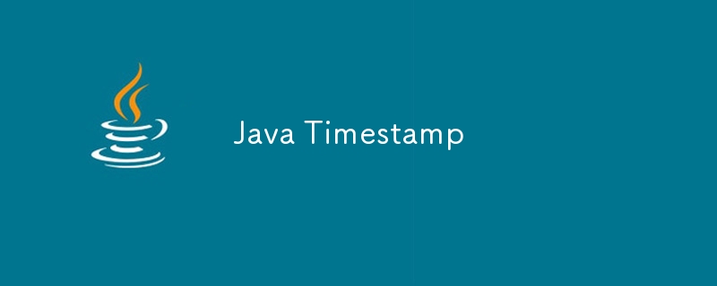 Java Timestamp