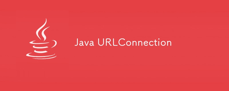 Connexion URL Java