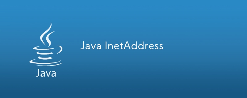 Adresse Inet Java