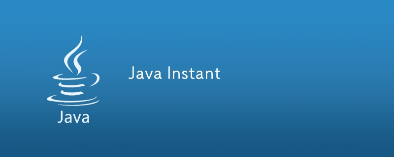 Java instantané