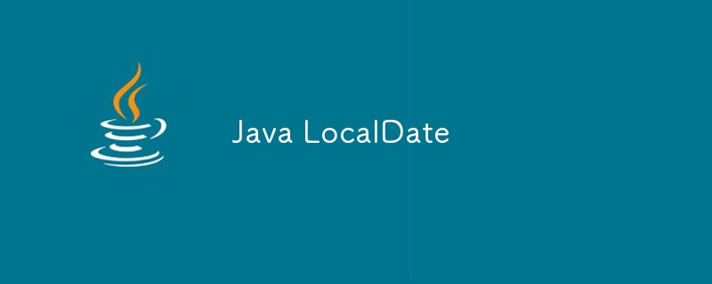 Java LocalDate