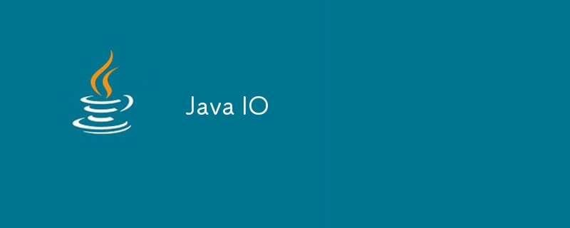 Java IO