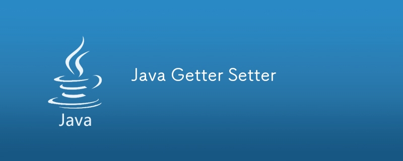 Java Getter 設定器