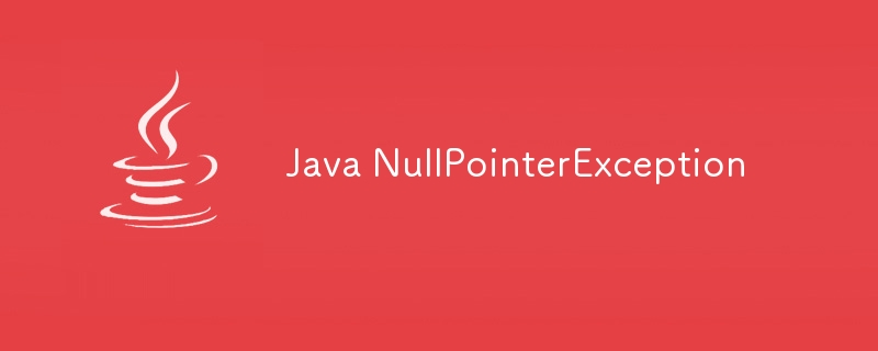 Java NullPointerException