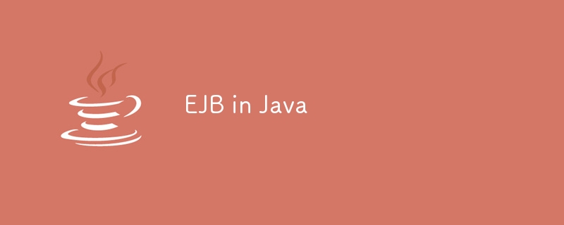 EJB en Java