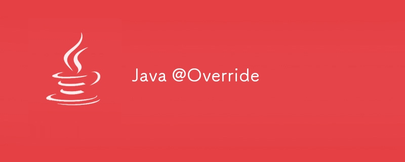 Java @Override