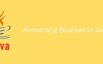 Armstrong Number in Java