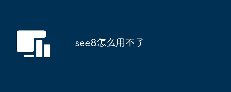 see8怎么用不了
