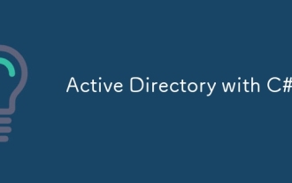 Active Directory with C#