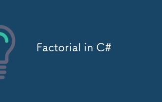 Factorial in C#