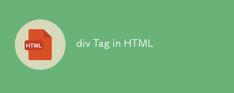 div-Tag in HTML