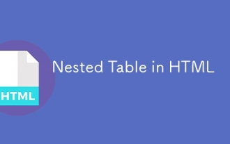 Nested Table in HTML