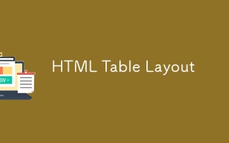 HTML Table Layout