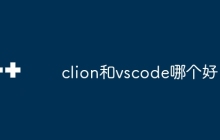 clion和vscode哪个好