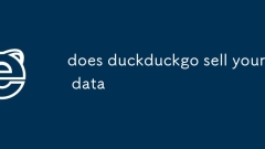 est-ce que duckduckgo vend vos données