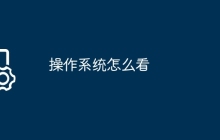 操作系统怎么看