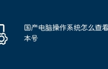 国产电脑操作系统怎么查看版本号