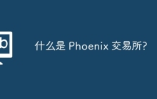 什么是 Phoenix 交易所?