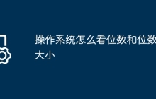 操作系统怎么看位数和位数的大小