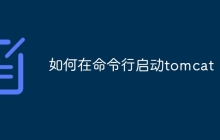 如何在命令行启动tomcat