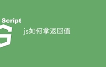 js如何拿返回值