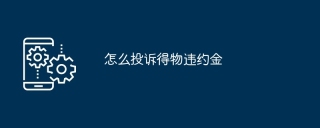 怎么投诉得物违约金