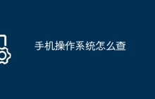 手机操作系统怎么查