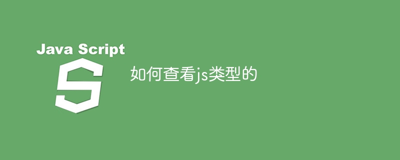 如何查看js类型的