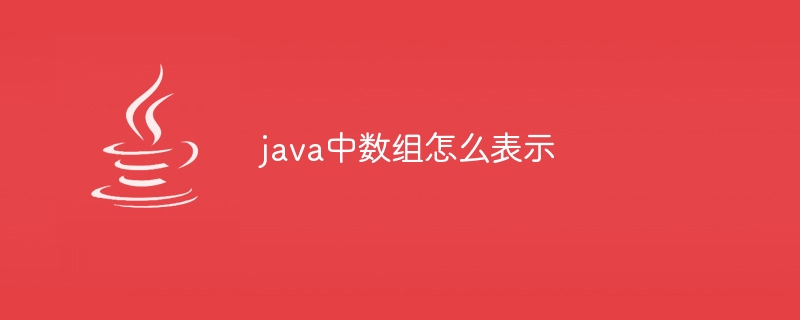 java中数组怎么表示-小浪资源网