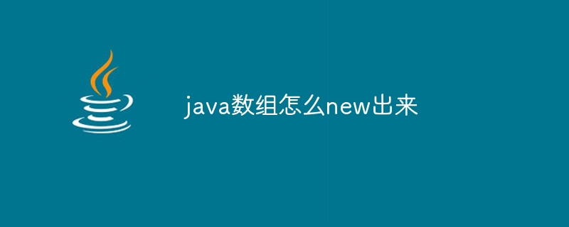 java数组怎么new出来-小浪资源网