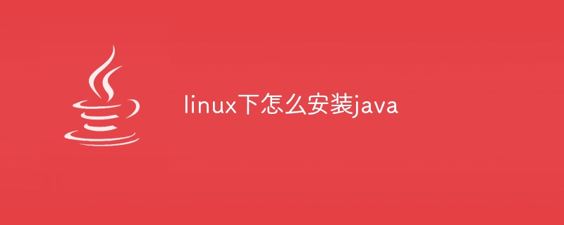 linux下怎么安装java-小浪资源网