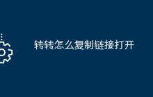 转转怎么复制链接打开