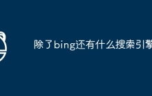 除了bing还有什么搜索引擎