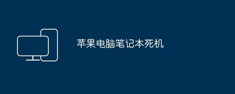 苹果电脑笔记本死机