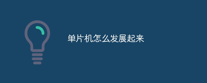 單片機怎么發展起來 - 小浪云數據