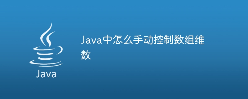 Java中怎么手动控制数组维数