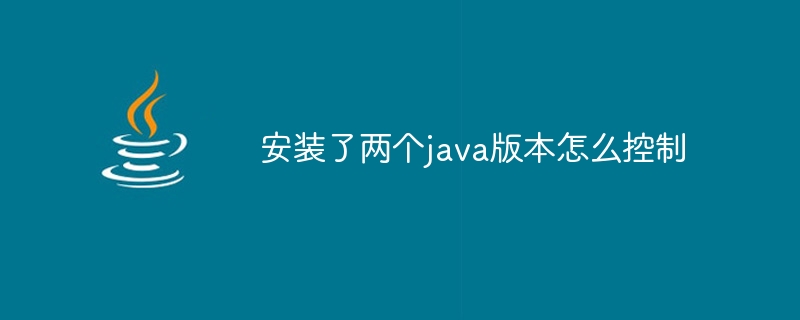 安装了两个java版本怎么控制 - 小浪资源网