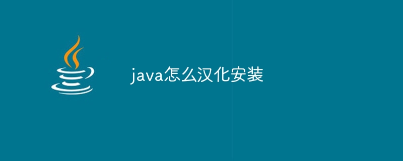 java怎么汉化安装 - 小浪资源网