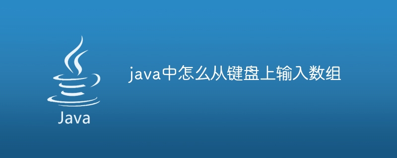 java中怎么从键盘上输入数组 - 小浪资源网