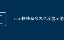 cad快捷命令怎么没显示图标