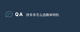 拼多多怎么选微单相机