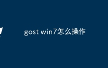 gost win7怎么操作