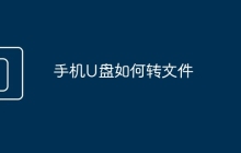 手机U盘如何转文件