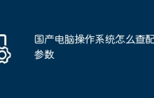 国产电脑操作系统怎么查配置参数