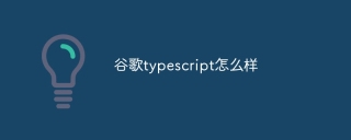 谷歌typescript怎么样