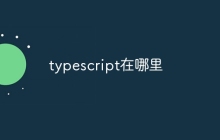 typescript在哪里