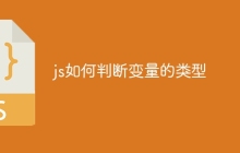 js如何判断变量的类型
