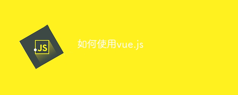 如何使用vue.js - 小浪资源网